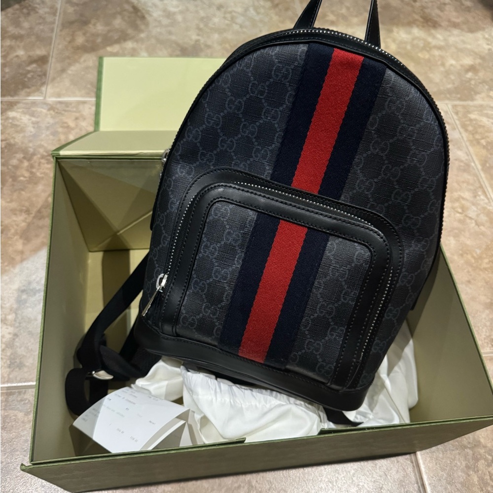 Gucci Canvas Backpack